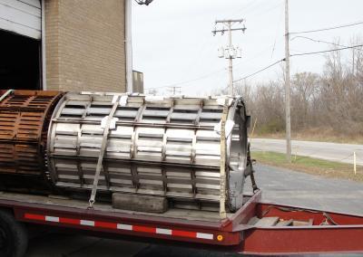 Refurbished Rotary Basket - Stainless Steel with Louvers
