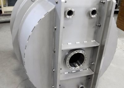 This is an image of a double-door SS Vacuum Chamber - No Hinges