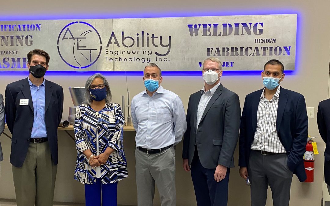 Congresswoman Robin L. Kelly (IL-02) Ability Engineering Technology, Inc Tour