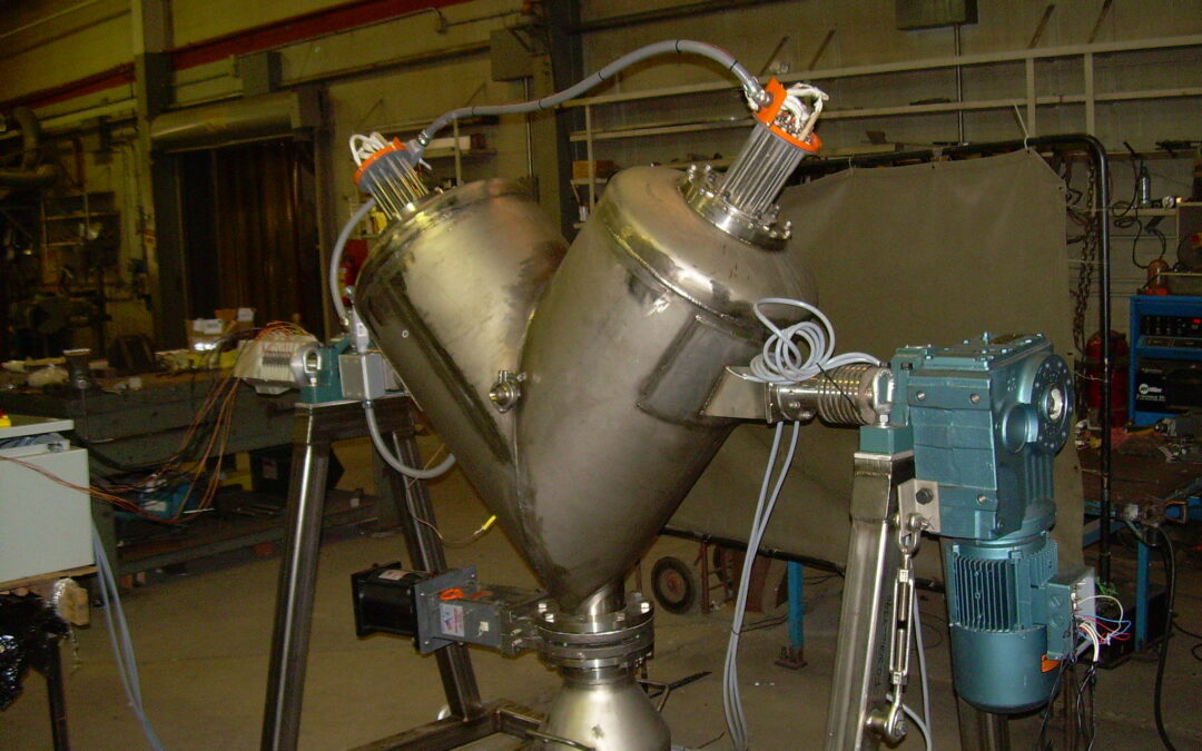 #TBT V-Blender Assembly Testing – 2007